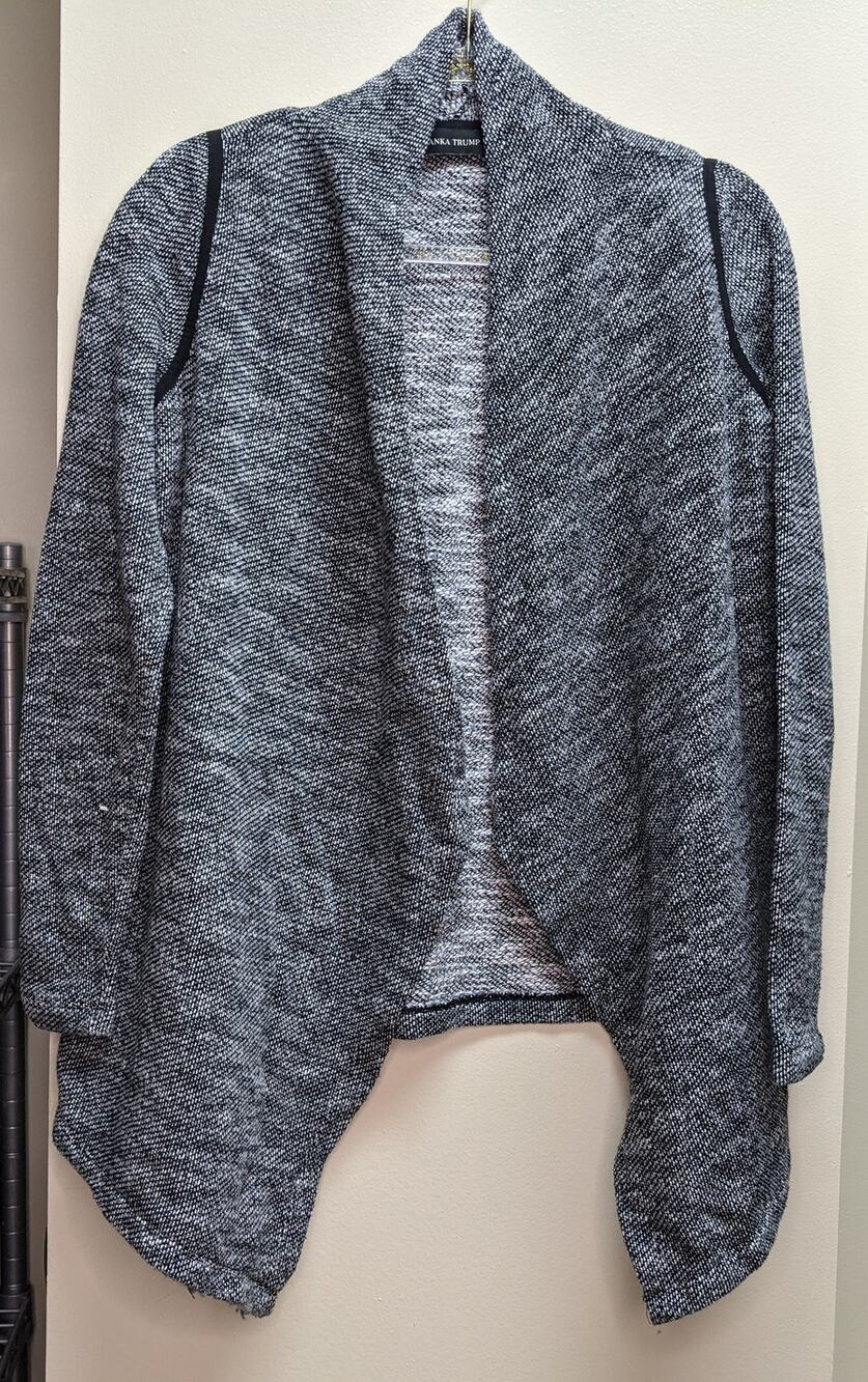 Ivanka Trump Open Drape Cardigan sz S/P
